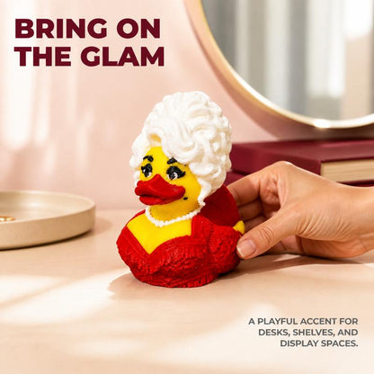 10-Pack Dolly Duck – 3D Printed Collectible, Cute Desk & Car Decor
