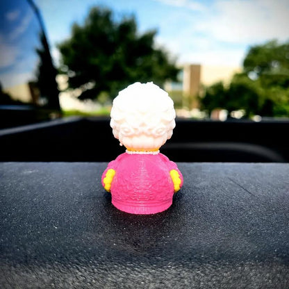 10-Pack Dolly Duck – 3D Printed Collectible, Cute Desk & Car Decor