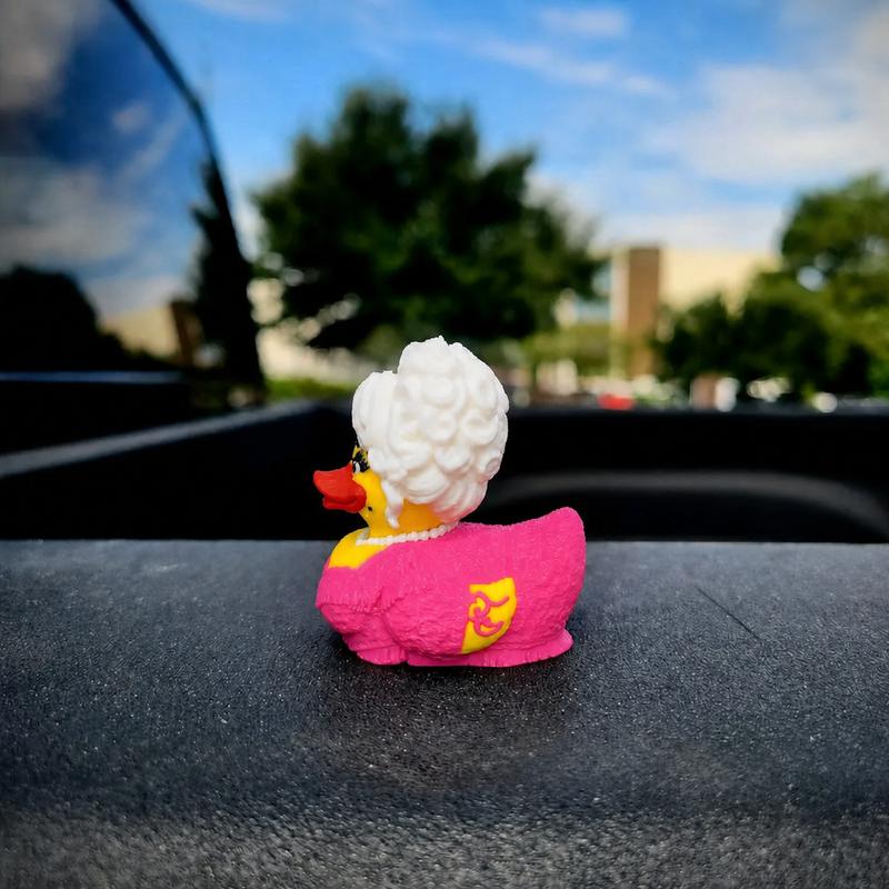10-Pack Dolly Duck – 3D Printed Collectible, Cute Desk & Car Decor